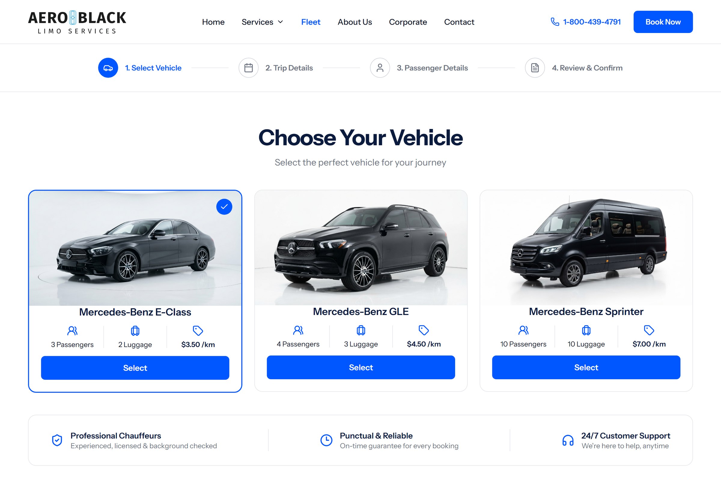 Fleet selector